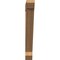 Ekena Millwork Traditional Slat Smooth Bracket, Western Red Cedar, 5 1/2"W x 44"D x 44"H BKT06X44X44TRA06SWR - alternate 2